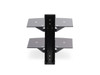 StarTech Dual Floating Wall-Mounted AV Shelves 2B-WALL-MOUNT-SHELF
