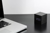 GINGKO CUBE CLICK CLOCK LED GK08W10 - BLACK