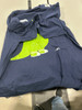 GILDAN XL NAVY DINOSAUR DARN ICECREAM T SHIRT - NAVY BLUE