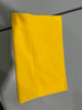 GENERIC YELLOW 16" BY 12" WASH CLOTH - YELLOW