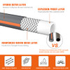 GREENER 100FT Tools Hybrid Garden Hose - Orange/Gray