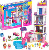 MATTEL MEGA BARBIE COLOR REVEAL DREAM HOUSE BUILDING KIT HHMO1 - MULTICOLOR