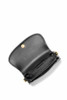MICHAEL KORS MILA SMALL EAST/WEST CHAIN SLING MESSENGER BLACK ONE SIZE - BLACK