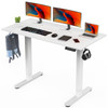 SWEETCRISPY ELECTRIC STANDING DESK 55 X 24IN ADJUSTABLE HEIGHT - WHITE SWEETCRISPY ELECTRIC STANDING DESK 55 X 24IN ADJUSTABLE HEIGHT - WHITE
