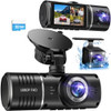 SUVCON DASH CAM FRONT AND REAR, 1080P DASH CAMERA FOR CARS, LOOP RECORDING