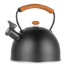 YSSOA WHISTLING STOVETOP TEA KETTLE 3.2 QUART STAINLESS STEEL TEAPOT HOT WATER
