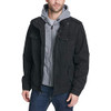 LEVI'S MEN'S WASHED COTTON HOODED MILITARY JACKET MEN XL BLACK New LEVI'S MEN'S WASHED COTTON HOODED MILITARY JACKET MEN XL BLACK New