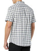 AEM20109SS22 AMAZON ESSENTIALS MEN'S SHORT-SLEEVE POPLIN SHIRT NAVY PLAID M New