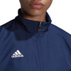 ADIDAS 19 WOMEN WOVEN JACKET MULTI-SPORT WOMEN'S SIZE M NAVY/WHITE ADIDAS 19 WOMEN WOVEN JACKET MULTI-SPORT WOMEN'S SIZE M NAVY/WHITE