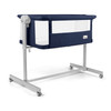LI'L PENGYU BABY BASSINET BEDSIDE SLEEPER FOR BABY BEDSIDE CRIB - NAVY BLUE