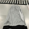 JUMPSTART BASKETBALL SHORT SILVER AND BLACK WHITE STRIPES - L - SILVER/BLACK New