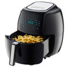 GoWISE USA 1700-Watt 5.8-QT 8-in-1 Digital Air Fryer with Recipe Book - Black