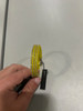 MARC BY MARC JACOBS YELLOW SLINKY WRIST BRACELET WITH SILVER JEWELS - YELLOW New
