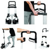 OLYMPIA TOOLS 440 LB ALUMINUM FOLDING FOLDABLE MOVING TRUCK - SILVER/BLACK
