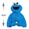 Sesame Street Monster Hugs Cookie Monster Weighted Sensory Plushie - BLUE New