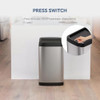 ELLO&ALLO 13 GALLON KITCHEN TRASH CAN, AUTOMATIC TOUCHLESS MOTION SENSOR