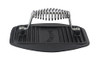 Jim Beam Stainless Steel Cast Iron Meat Press JB0177 - Black