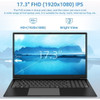 SGIN X17 17.3" FHD Laptop Intel Celeron N5095 12GB 512GB Win11H