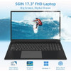 SGIN X17 17.3" FHD Laptop Intel Celeron N5095 12GB 512GB Win11H
