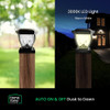Home Zone Security Solar LED Light (2 Pack) ELI0961V-2P - Black