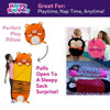 HAPPY NAPPERS PILLOW & SLEEPY SACK- TIGER (MEDIUM) - ORANGE New HAPPY NAPPERS PILLOW & SLEEPY SACK- TIGER (MEDIUM) - ORANGE New