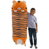 HAPPY NAPPERS PILLOW & SLEEPY SACK- TIGER (MEDIUM) - ORANGE New HAPPY NAPPERS PILLOW & SLEEPY SACK- TIGER (MEDIUM) - ORANGE New