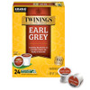 TWININGS EARL GRAY BLACK TEA K-CUP PODS FOR KEURIG, 24 COUNT (PACK OF 1) New
