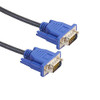 EKYLIN VGA CABLE 5FT MALE TO MALE VIDEO EXTENSION CABLE - BLACK/BLUE