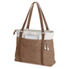 BAG WIZARD WOMEN'S WORK BAG WITH LAPTOP COMPARTMENT ZIPPER POCKETS TEACHER TOTES