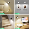 LIGHTBIZ-X120 WALL MOUNTED SCONCES 3000MAH RECHARGEABLE BATTERY - BLACK LIGHTBIZ-X120 WALL MOUNTED SCONCES 3000MAH RECHARGEABLE BATTERY - BLACK