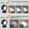 LIGHTBIZ-X120 WALL MOUNTED SCONCES 3000MAH RECHARGEABLE BATTERY - BLACK LIGHTBIZ-X120 WALL MOUNTED SCONCES 3000MAH RECHARGEABLE BATTERY - BLACK