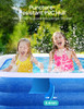 EVAJOY INFLATABLE POOL, EVAJOY 92''×56''×20'' SUMMER PARTY POOL EJ-HF021 - BLUE