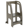 ECR4KIDS GIRLS CHEF'S HELPER KITCHEN TOWER - GRAY WASH