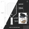JOOLA PERSEUS 16MM MOD TA-15 PRO PLAYER EDITION JP-17161-TA-15 - BLACK/WHITE