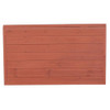 LEISURE SEASON WALL MOUNTED DROP LEAF TABLE BROWN -CEDAR WOOD