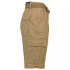 GALAXY BY HARVIC MEN'S RIPSTOP CARGO SHORTS WITH BELT - SIZE: MEN 42 - KHAKI New