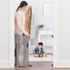 Regalo Extra Wide, Up to 50" Wide, Easy Install Locking, 1850-G-DS, Grey