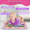 INFINNO TUMMY TIME WATER MAT FOR BABIES SENSORY DEVELOPMENT - PINK