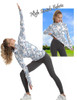 WOMEN'S SUN SHIRTS LONG SLEEVE ATHLETIC JACKETS UPF 50+TOP,THUMB HOLES - S New
