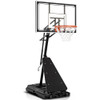 SKYTIME BASKETBALL HOOP 44" BACKBOARD PORTABLE BASKETBALL HOOP OUTDOOR BLUE