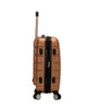 ROCKLAND MELBOURNE HARDSIDE EXPANDABLE SPINNER WHEEL LUGGAGE CARRY-ON 20"- BROWN New