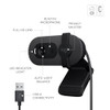 LOGITECH Brio 100 1080P Full HD Webcam 960001580 - GRAPHITE