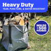 DURASACK HEAVY DUTY STORAGE TOTE BAG 22-GALLON CAPACITY BB-1619 - GRAY