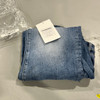 FRECKLED POPPY HIGH RISE STRAIGHT LEG JEANS - SIZE: 13/31 - OCEAN BLUE New