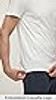 LACOSTE MEN'S 100% COTTON REGULAR FIT V-NECK UNDERSHIRT 3-PACK WHITE M New