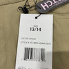 AUTHENTIC GALAXY BY HARVIC SCHOOL UNIFORM GIRLS - SIZE: YOUTH 13/14 - KHAKI New