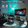 TTQ STORE WIRELESS HDMI TRANSMITTER AND RECEIVER WIRELESS HDMI EXTENDER 4K GREEN