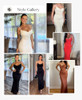POPILUSH SHAPER DRESS LACE FORMAL MAXI DRESSES BUILT IN SHAPEWEAR CORSET - XL