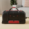TRAVELERS CLUB ADVENTURE ROLLING TRAVEL DUFFEL BAG - 30 INCH - RED New