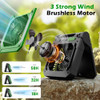 INNOPOWER 20000MAH SOLAR POWER CAMPING FAN WITH LED LANTERN CKFAN-001 - GREEN